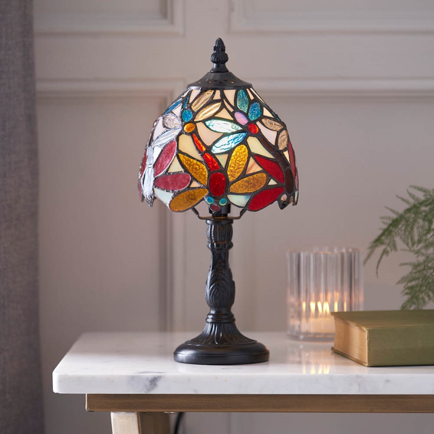 Endon 64246 - Stolní lampa LORETTE 1xE14/40W/230V pr. 15 cm