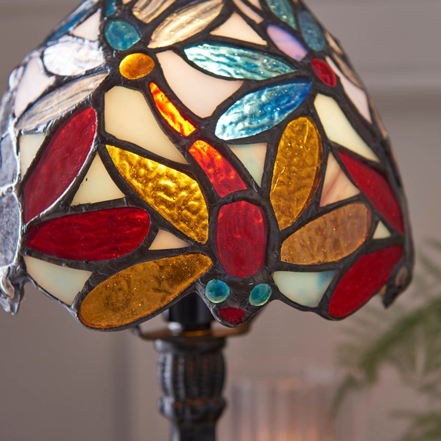 Endon 64246 - Stolní lampa LORETTE 1xE14/40W/230V pr. 15 cm