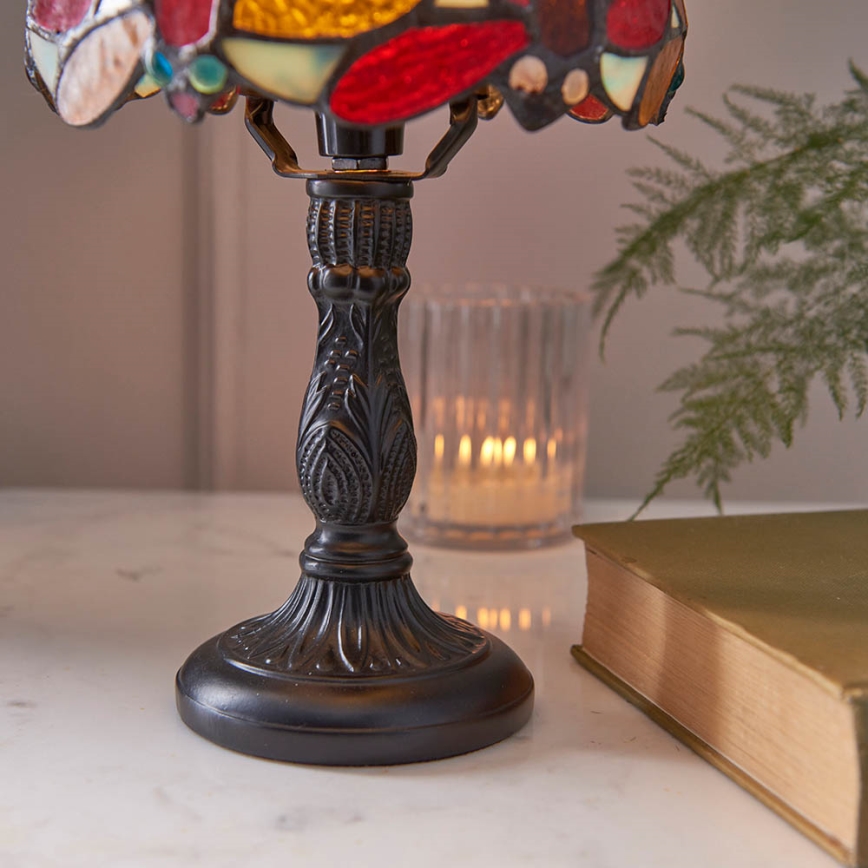 Endon 64246 - Stolní lampa LORETTE 1xE14/40W/230V pr. 15 cm