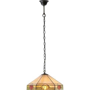 Endon 64285 - Lustr na řetězu NEVADA 1xE27/60W/230V pr. 35 cm