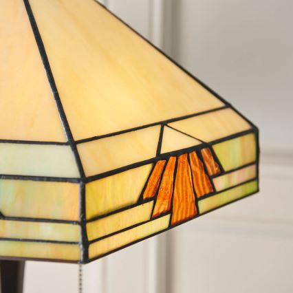 Endon 64286 - Stolní lampa NEVADA 2xE27/60W/230V pr. 40 cm