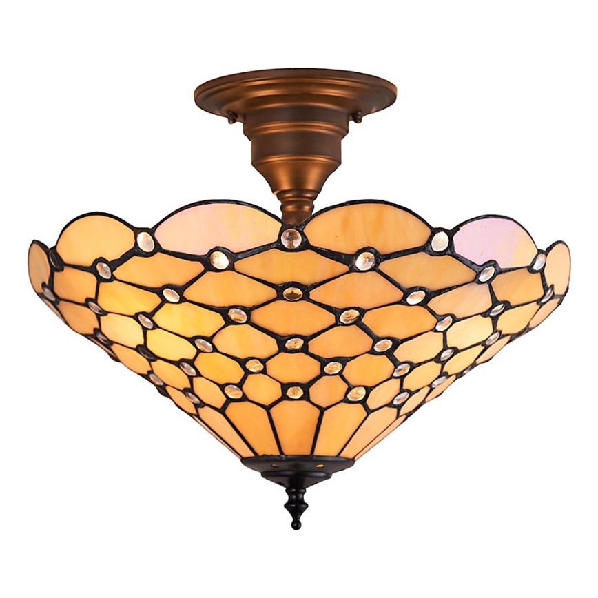 Endon 64300 - Přisazený lustr PEARL 3xE27/60W/230V pr. 37 cm