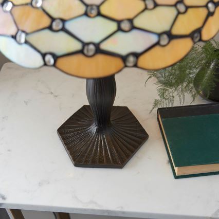 Endon 64301 - Stolní lampa PEARL 1xE27/60W/230V pr. 37 cm