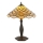 Endon 64301 - Stolní lampa Tiffany PEARL 1xE27/60W/230V pr. 37 cm