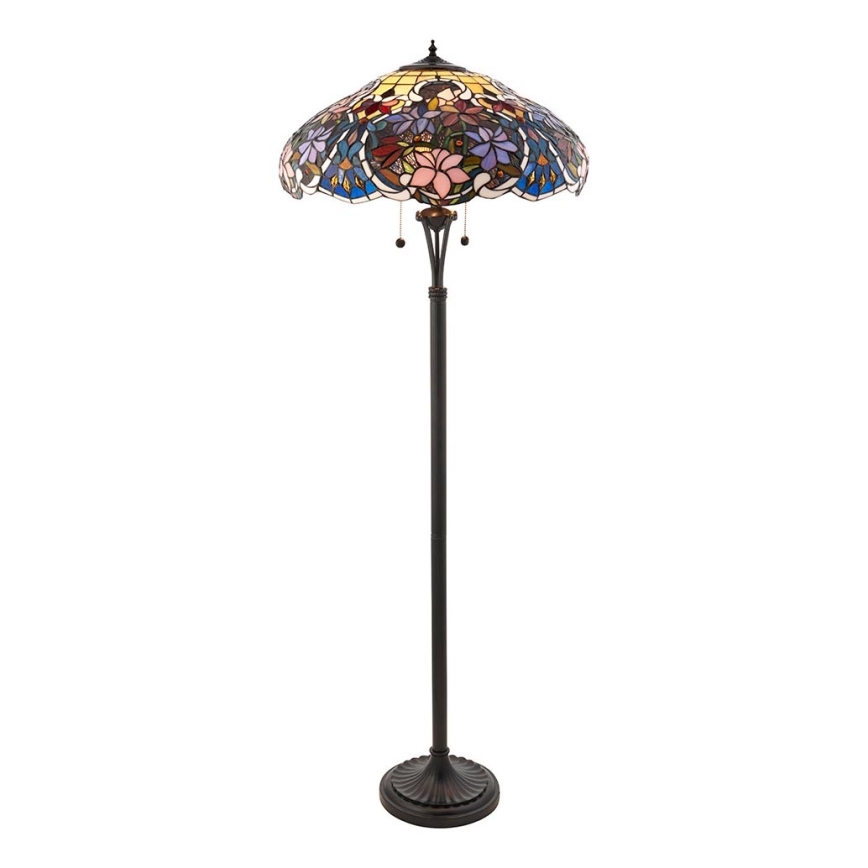 Endon 64323 - Stojací lampa SULLIVAN 2xE27/60W/230V pr. 56 cm