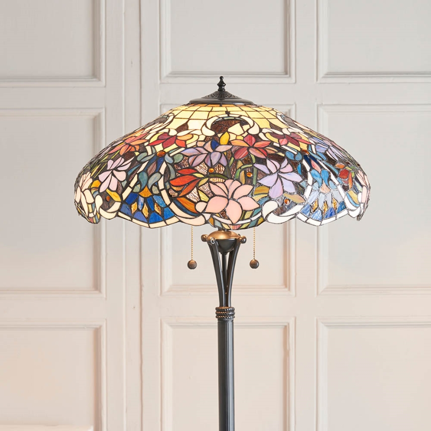 Endon 64323 - Stojací lampa SULLIVAN 2xE27/60W/230V pr. 56 cm