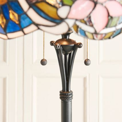 Endon 64323 - Stojací lampa SULLIVAN 2xE27/60W/230V pr. 56 cm