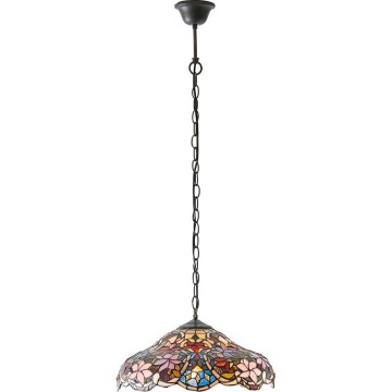 Endon 64325 - Lustr na řetězu SULLIVAN 1xE27/60W/230V pr. 40 cm
