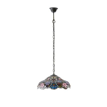 Endon 64325 - Lustr na řetězu SULLIVAN 1xE27/60W/230V pr. 40 cm