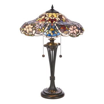 Endon 64326 - Stolní lampa SULLIVAN 2xE27/60W/230V pr. 40 cm