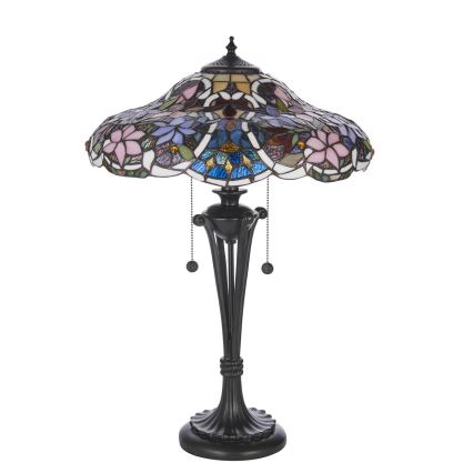 Endon 64326 - Stolní lampa SULLIVAN 2xE27/60W/230V pr. 40 cm