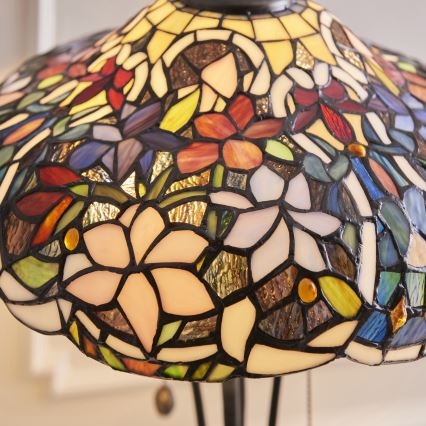 Endon 64326 - Stolní lampa SULLIVAN 2xE27/60W/230V pr. 40 cm