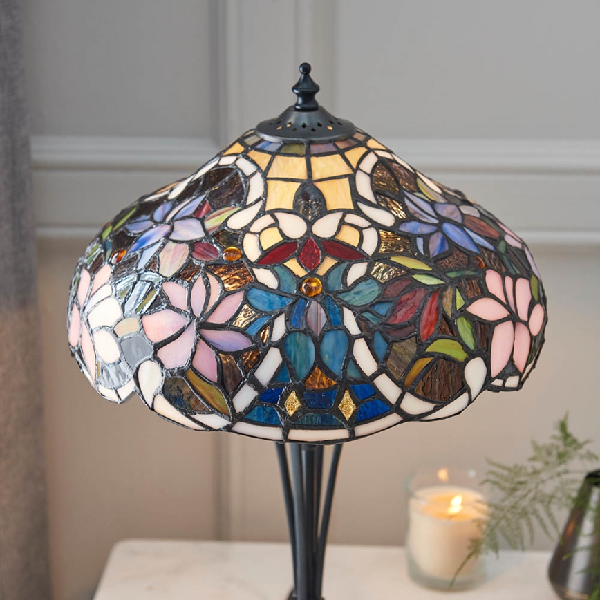 Endon 64327 - Stolní lampa SULLIVAN 2xE14/40W/230V pr. 30 cm