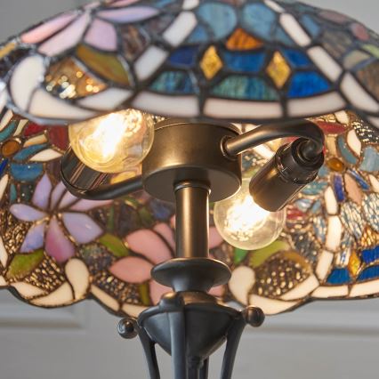 Endon 64327 - Stolní lampa SULLIVAN 2xE14/40W/230V pr. 30 cm