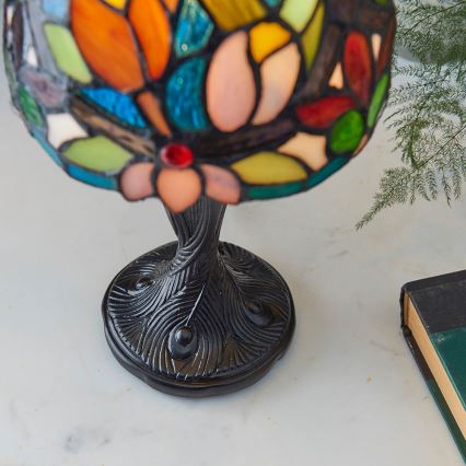 Endon 64331 - Stolní lampa SYLVETTE 1xE14/40W/230V pr. 15 cm
