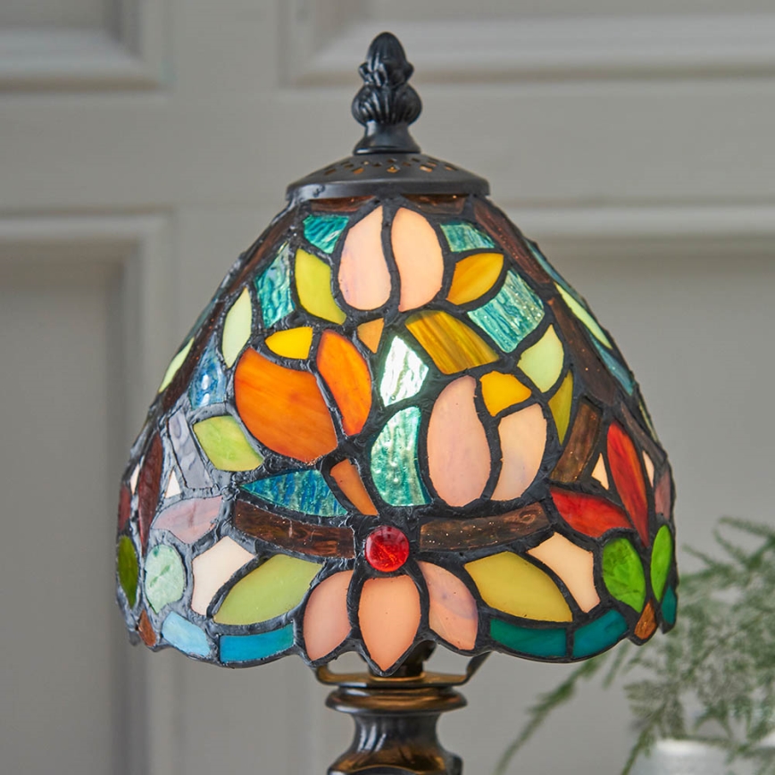 Endon 64331 - Stolní lampa SYLVETTE 1xE14/40W/230V pr. 15 cm
