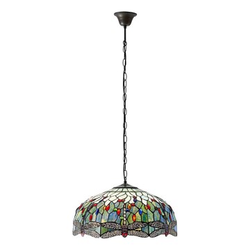 Endon 66148 - Lustr na řetězu DRAGONFLY 3xE27/60W/230V pr. 50 cm