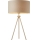 Endon 66986 - Stolní lampa TRI 1xE27/40W/230V mosaz/béžová
