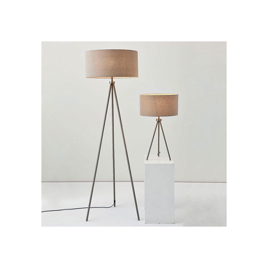 Endon 66986 - Stolní lampa TRI 1xE27/40W/230V mosaz/béžová