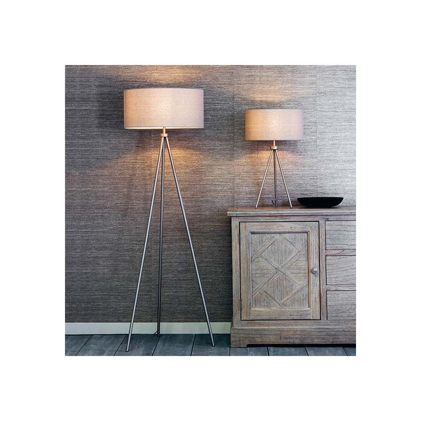Endon 66986 - Stolní lampa TRI 1xE27/40W/230V mosaz/béžová