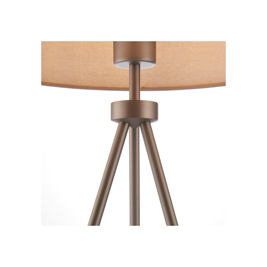 Endon 66986 - Stolní lampa TRI 1xE27/40W/230V mosaz/béžová
