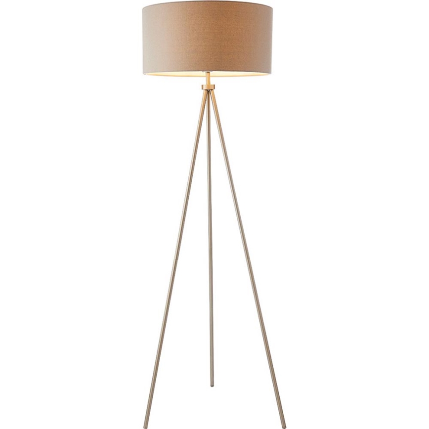 Endon 66987 - Stojací lampa TRI 1xE27/60W/230V béžová