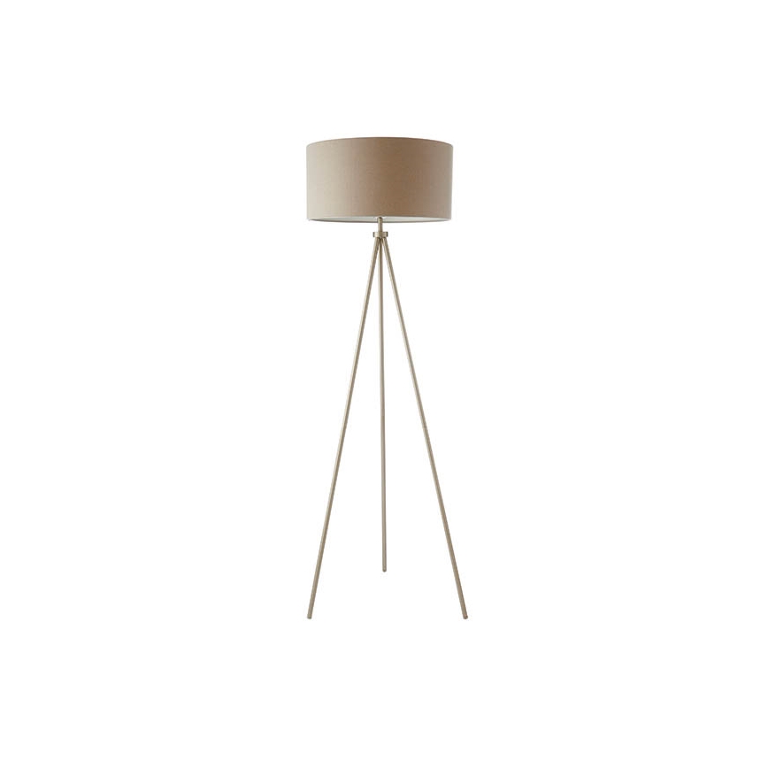 Endon 66987 - Stojací lampa TRI 1xE27/60W/230V béžová