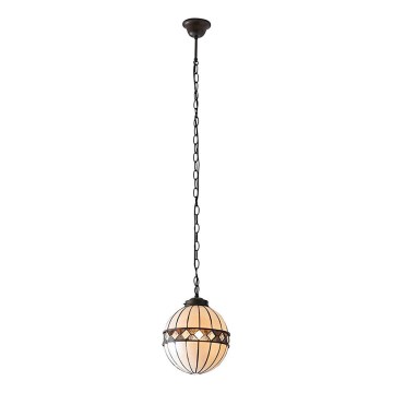 Endon 67044 - Lustr na řetězu FARGO 1xE14/40W/230V pr. 25,5 cm