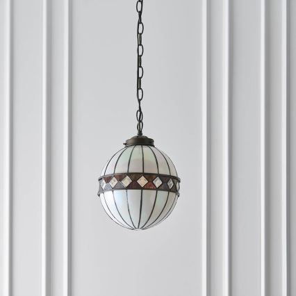 Endon 67044 - Lustr na řetězu FARGO 1xE14/40W/230V pr. 25,5 cm
