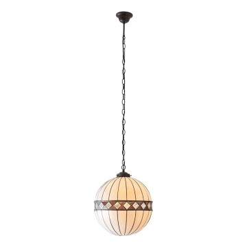 Endon 67045 - Lustr na řetězu FARGO 1xE27/60W/230V pr. 40 cm