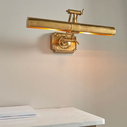 Endon 69833 - Obrazové svítidlo WINCHESTER 2xE14/6W/230V 51 cm mosaz