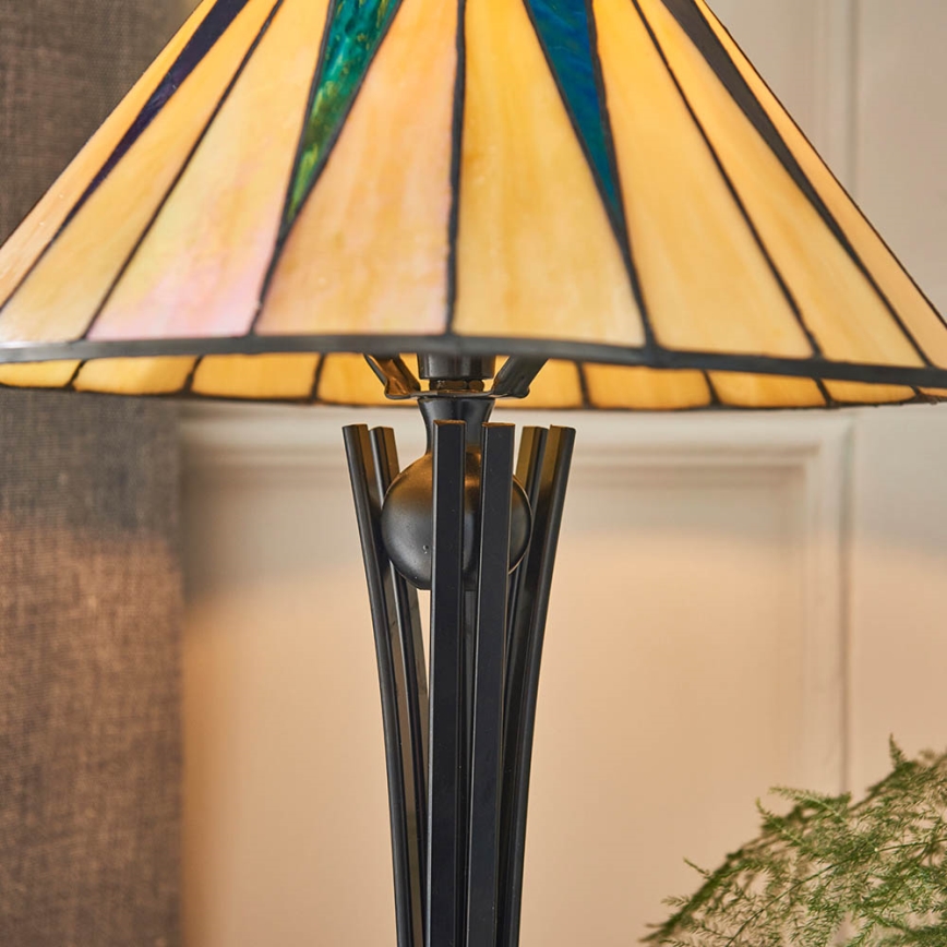 Endon 70367 - Stolní lampa DARK STAR 1xE14/40W/230V pr. 30 cm