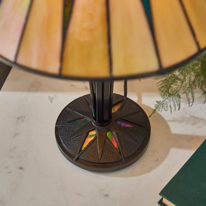 Endon 70367 - Stolní lampa DARK STAR 1xE14/40W/230V pr. 30 cm