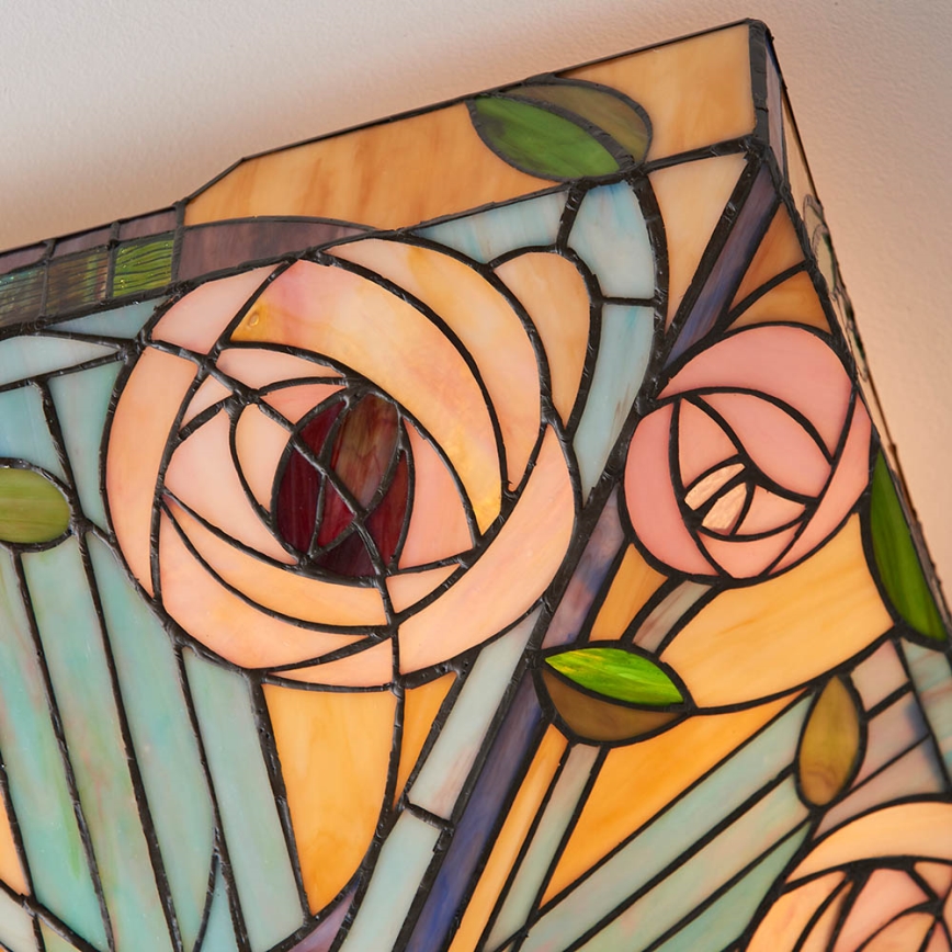 Endon 70698 - Stropní svítidlo Tiffany WILLOW 2xE27/60W/230V