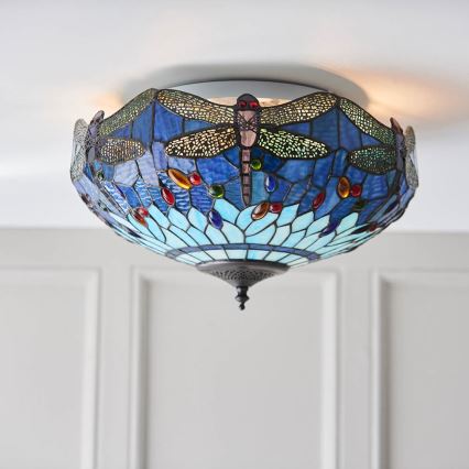 Endon 70722 - Stropní svítidlo DRAGONFLY 2xE27/60W/230V pr. 41 cm