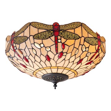 Endon 70723 - Stropní svítidlo DRAGONFLY 2xE27/60W/230V pr. 41 cm