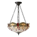 Endon 70759 - Lustr na řetězu DRAGONFLY 3xE27/60W/230V pr. 41 cm