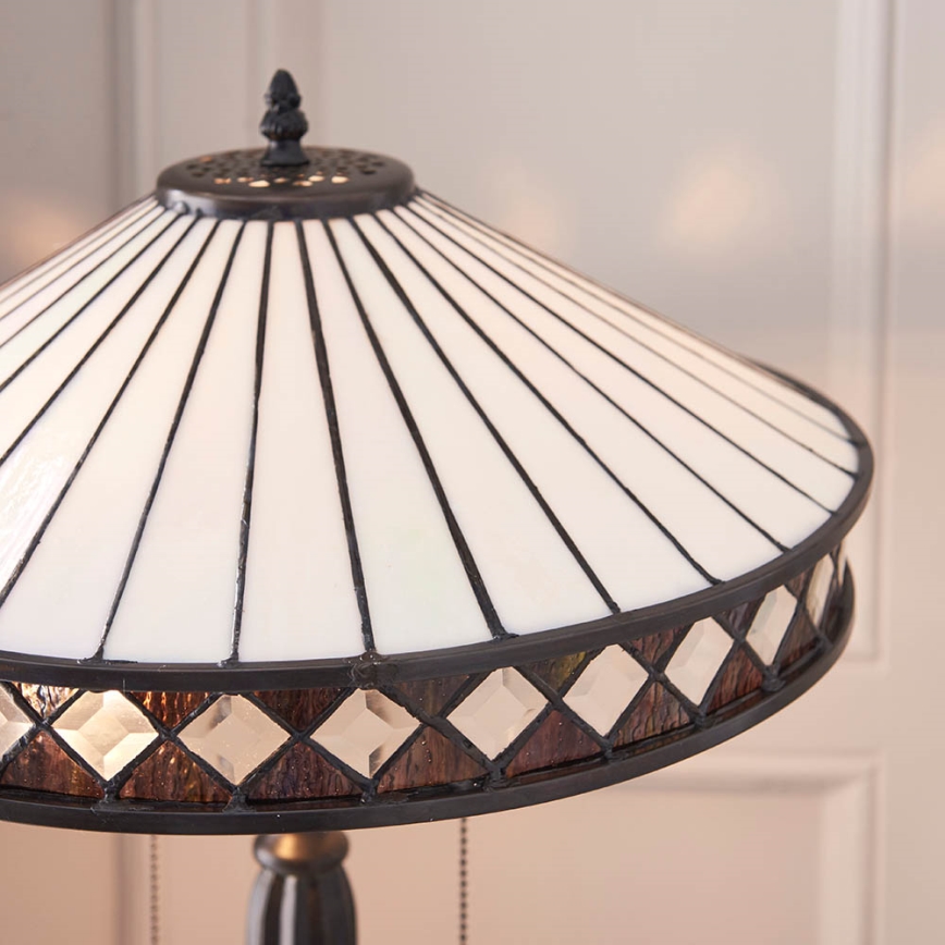 Endon 70935 - Stolní lampa FARGO 2xE27/60W/230V pr. 41,5 cm