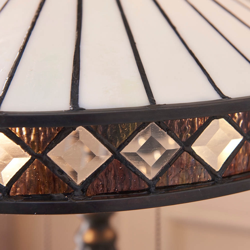 Endon 70935 - Stolní lampa FARGO 2xE27/60W/230V pr. 41,5 cm