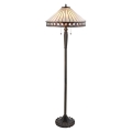 Endon 70936 - Stojací lampa FARGO 2xE27/60W/230V pr. 50 cm