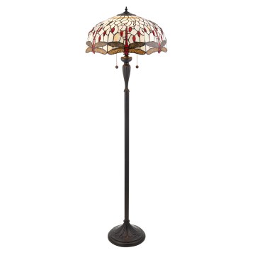 Endon 70940 - Stojací lampa DRAGONFLY 2xE27/60W/230V pr. 50 cm