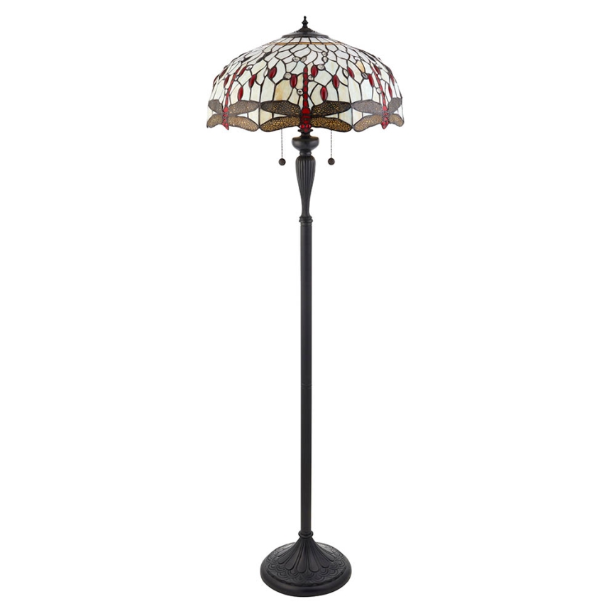 Endon 70940 - Stojací lampa DRAGONFLY 2xE27/60W/230V pr. 50 cm
