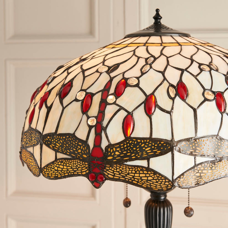 Endon 70940 - Stojací lampa DRAGONFLY 2xE27/60W/230V pr. 50 cm