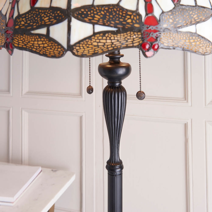 Endon 70940 - Stojací lampa DRAGONFLY 2xE27/60W/230V pr. 50 cm
