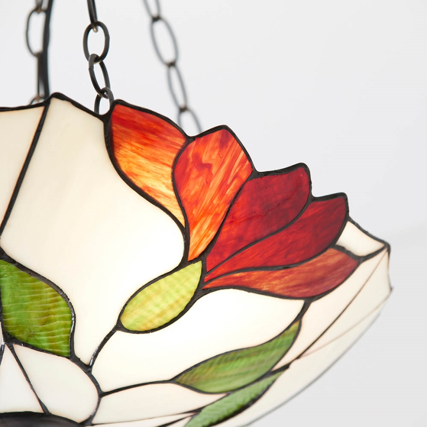 Endon 70946 - Lustr na řetězu BOTANICA 3xE27/60W/230V pr. 45 cm