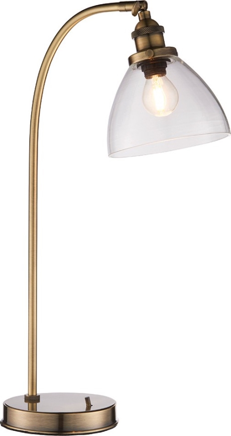 Endon 77859 - Stolní lampa HANSEN 1xE14/40W/230V mosaz