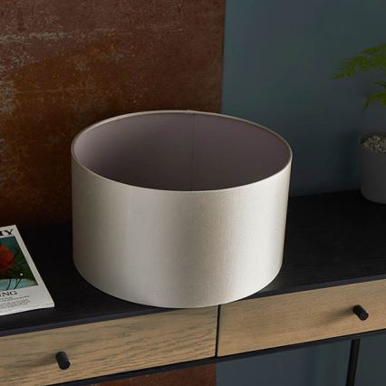 Endon 90024 - Náhradní stínidlo ke stolní lampě E27 pr. 38 cm šedá