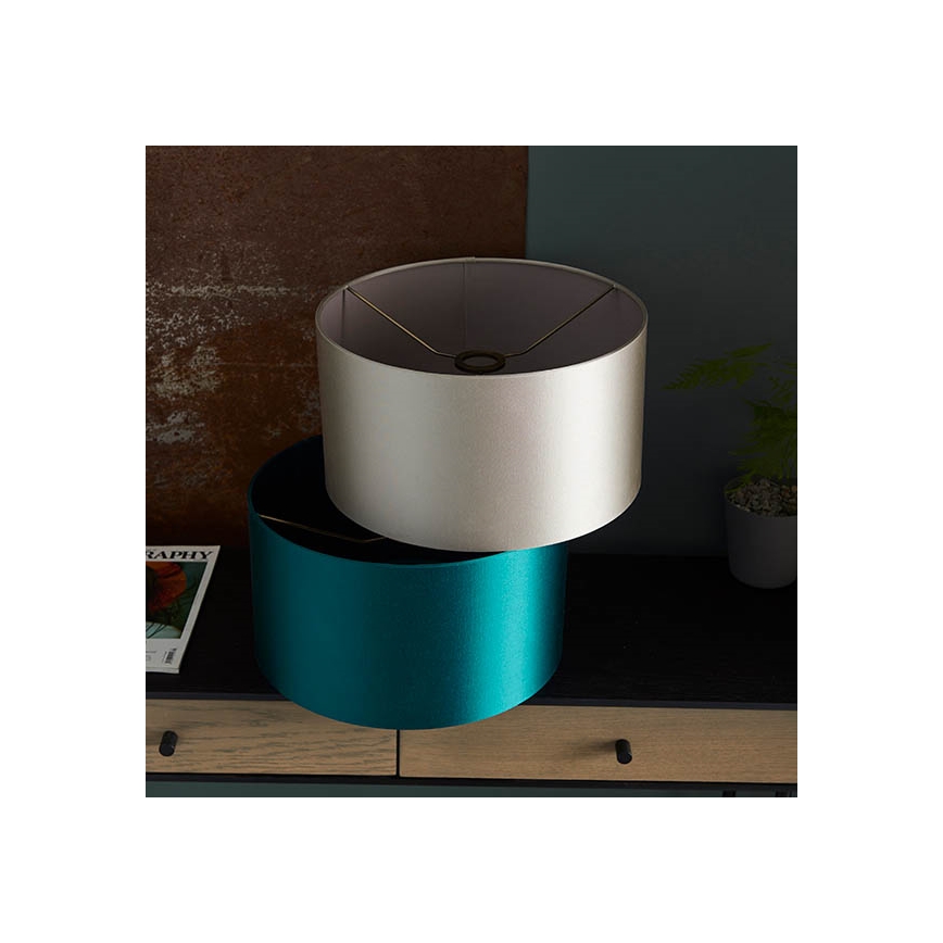 Endon 90024 - Náhradní stínidlo ke stolní lampě E27 pr. 38 cm šedá