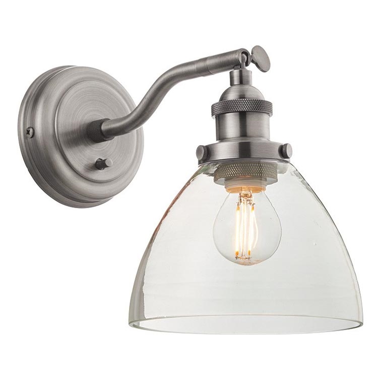 Endon 91739 - Nástěnné bodové svítidlo HANSEN 1xE14/40W/230V matný chrom