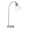 Endon 91740 - Stolní lampa HANSEN 1xE14/40W/230V matný chrom